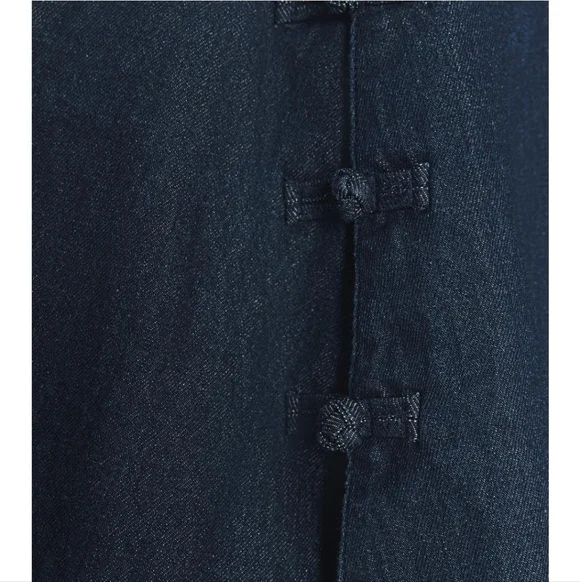 Zara Dark Blue Cape Jacket - Picture 5 of 5